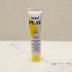 Supergoop! Play SPF 50 Everyday Lotion Mini Travel Size .33 Oz Exp 1/2028